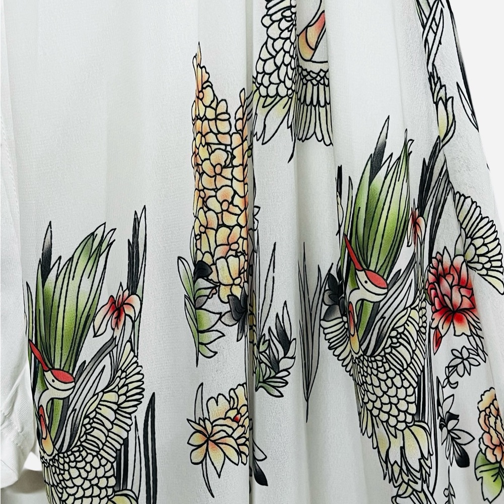CBR Boutique Romper Flowy Tropical Dress Size Small NWT - Picture 6 of 13